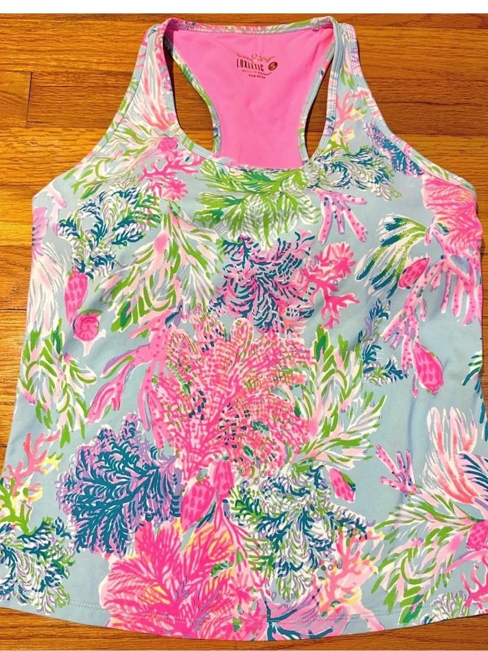 Lilly Pulitzer Small- Luxletic Tank Bundle, *with padding! ALL Like New!